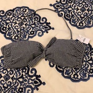J Crew bikini top XL NWT